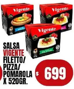 Supermercados Mariano Max Vigente salsa filetto/pizza/pomarola oferta