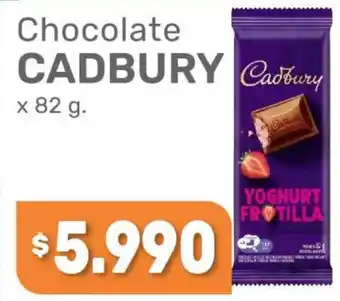 Cadbury chocolate yoghurt frutilla