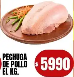 Supermercados Mariano Max Pechuga de pollo oferta