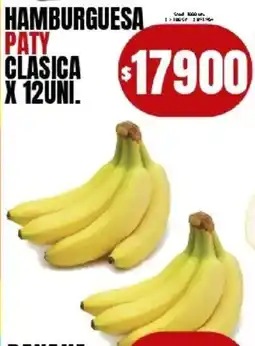 Supermercados Mariano Max Hamburguesa paty clasica oferta