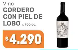 Beltrán Supermercados Cordero con piel de lobo vino oferta