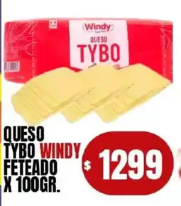Supermercados Mariano Max Windy queso tybo feteado oferta
