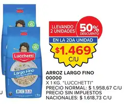 Carrefour Lucchetti arroz largo fino oferta