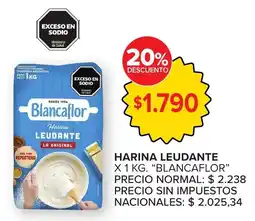 Carrefour Blancaflor harina leudante la original oferta