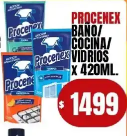 Supermercados Mariano Max Procenex baño/cocina/vidrios oferta