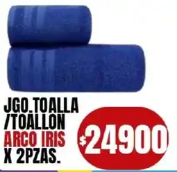 Supermercados Mariano Max Arco iris jgo.toalla /toallon oferta