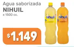 Beltrán Supermercados Nihuil agua saborizada oferta