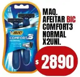 Supermercados Mariano Max Bic afeitar comfort3 normal oferta