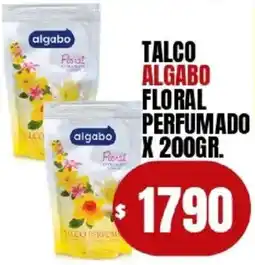 Supermercados Mariano Max Algabo talco floral perfumado oferta