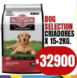Supermercados Mariano Max Dog selection criadores adultos oferta