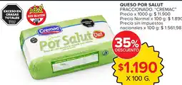 Carrefour Cremac queso por salud oferta