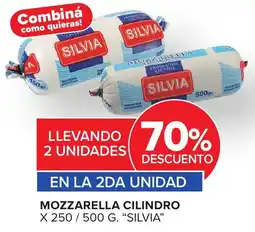 Carrefour Silvia mozzarella cilindro oferta