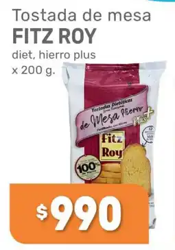 Beltrán Supermercados Fitz roy tostada de mesa diet hierro plus oferta