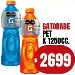 Supermercados Mariano Max Gatorade pet oferta