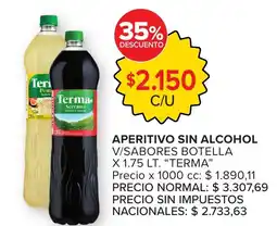 Carrefour Terma aperitivo sin alcohol oferta
