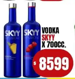 Supermercados Mariano Max Skyy vodka oferta