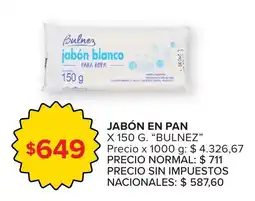Carrefour Bulnez jabón blanco para ropa oferta