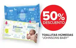 Carrefour johnsons baby toallitas húmedas oferta
