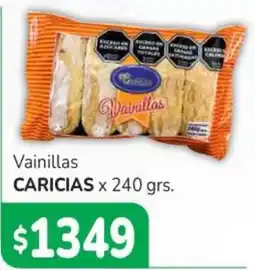 Beltrán Supermercados Caricias vainillas oferta