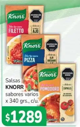 Beltrán Supermercados Knorr salsas varios sabores oferta