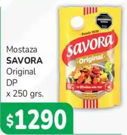 Beltrán Supermercados Savora mostaza original oferta