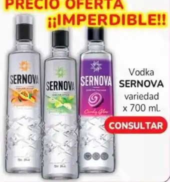 Beltrán Supermercados Sernova vodka oferta