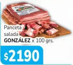 Beltrán Supermercados González panceta salada oferta