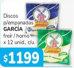 Beltrán Supermercados García discos p/empanadas freír / horno oferta