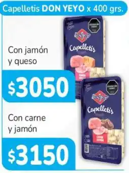 Beltrán Supermercados Don yeo capelletis oferta