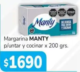 Beltrán Supermercados Manty margarina oferta