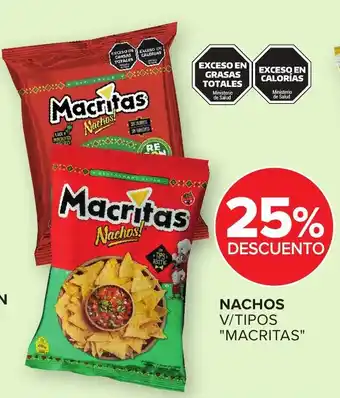 Carrefour Macritas nachos oferta