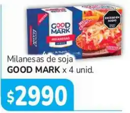 Beltrán Supermercados Good mark milanesas de soja oferta
