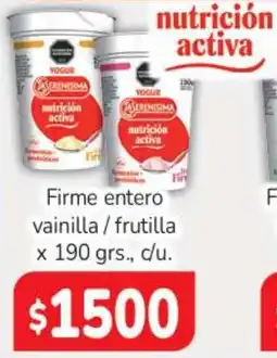 Beltrán Supermercados La serenisima yogur nutricion activa oferta