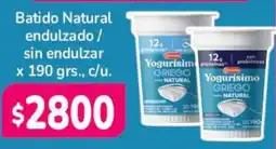 Beltrán Supermercados Yogurisimo batido natural oferta