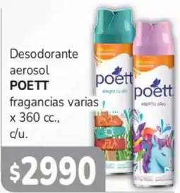 Beltrán Supermercados Poett desodorante aerosol oferta