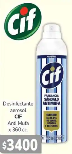 Beltrán Supermercados Cif desinfectante aerosol anti mufa oferta