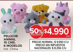 Carrefour Peluche animal oferta