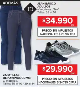 Carrefour Tex jean básico adultos oferta