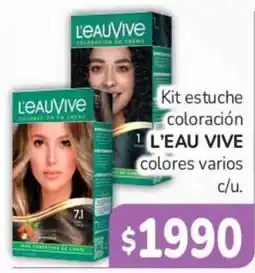Beltrán Supermercados L'eau vive coloracion en crema oferta