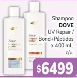 Beltrán Supermercados Dove shampoo UV Repair / Bond+Péptidos oferta