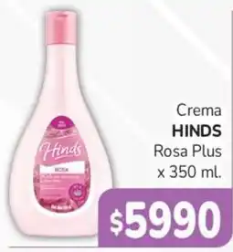 Beltrán Supermercados Hinds crema rosa plus oferta