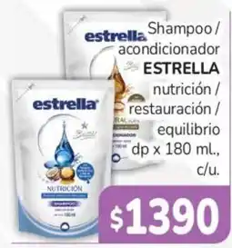 Beltrán Supermercados Estrella shampoo / acondicionador oferta