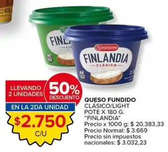 Finlandia queso fundido clásico/light