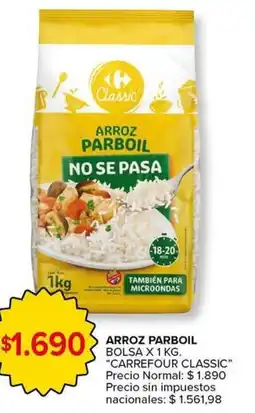 Carrefour Express Carrefour classic arroz parboil oferta