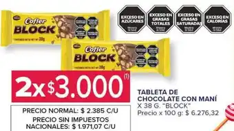 Carrefour Express Cofler block oferta