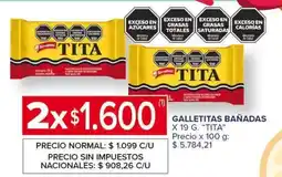 Carrefour Express Terrabusi galletitas bañadas tita oferta