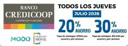 Masivos Banco Credicoop ahorro oferta