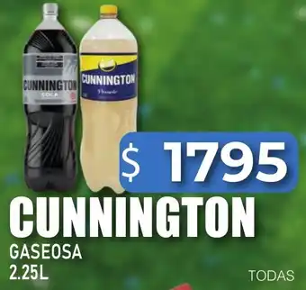 Masivos Cunnington gaseosa oferta