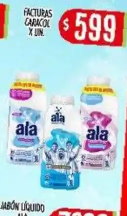 Supermercados Caracol Ala jabón líquido oferta