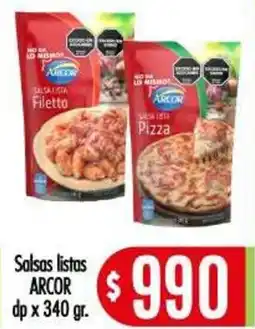 Supermercados Caracol Arcor salsas listas dp oferta